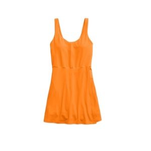 ☆ OFFLINE BY AERIE LOW KEY DRESS ORANGE HAZE SIZE L
